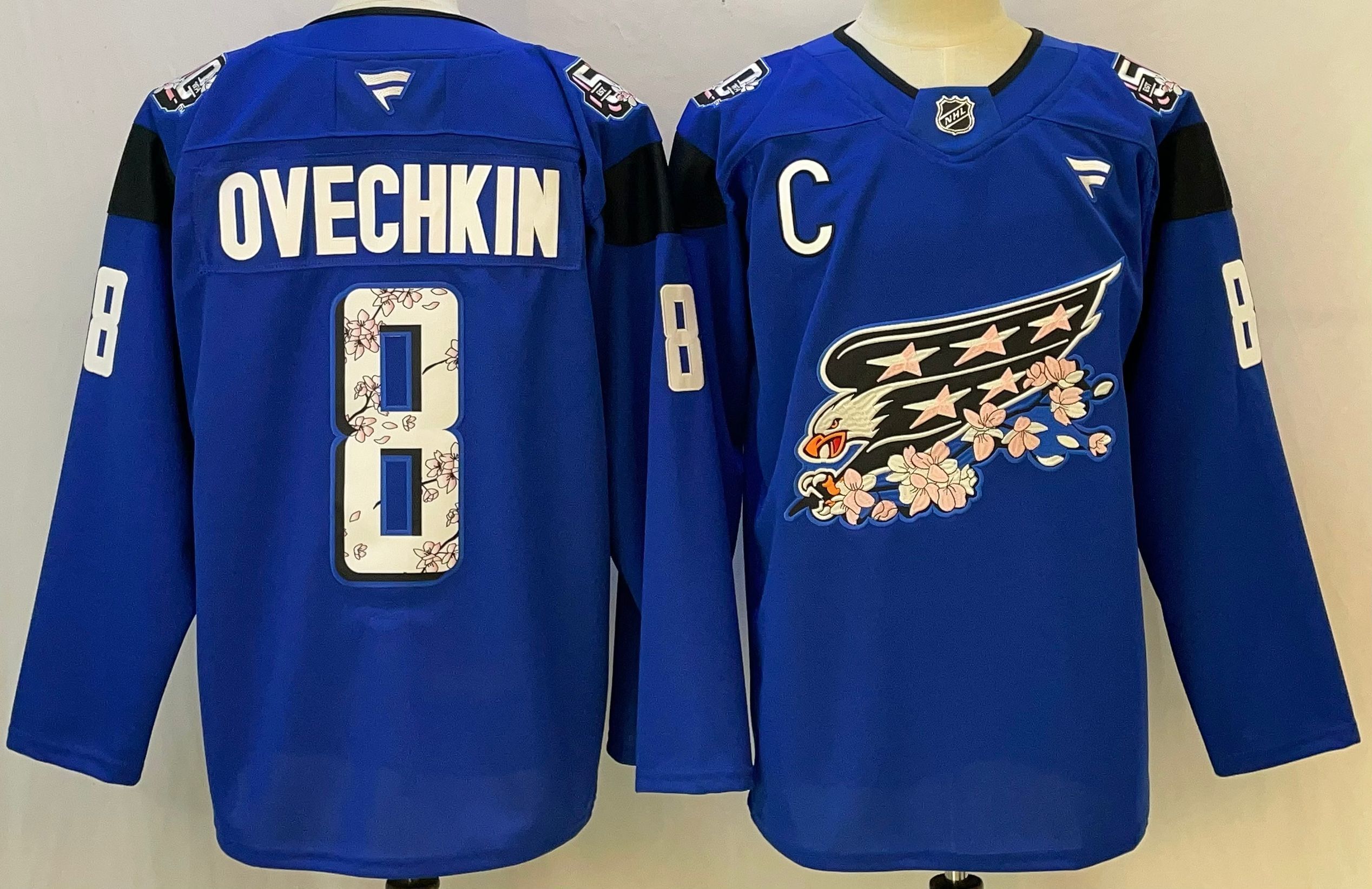 Men Washington Capitals #8 Ovechkin Blue 2026 Adidias NHL Jersey style 002->washington capitals->NHL Jersey